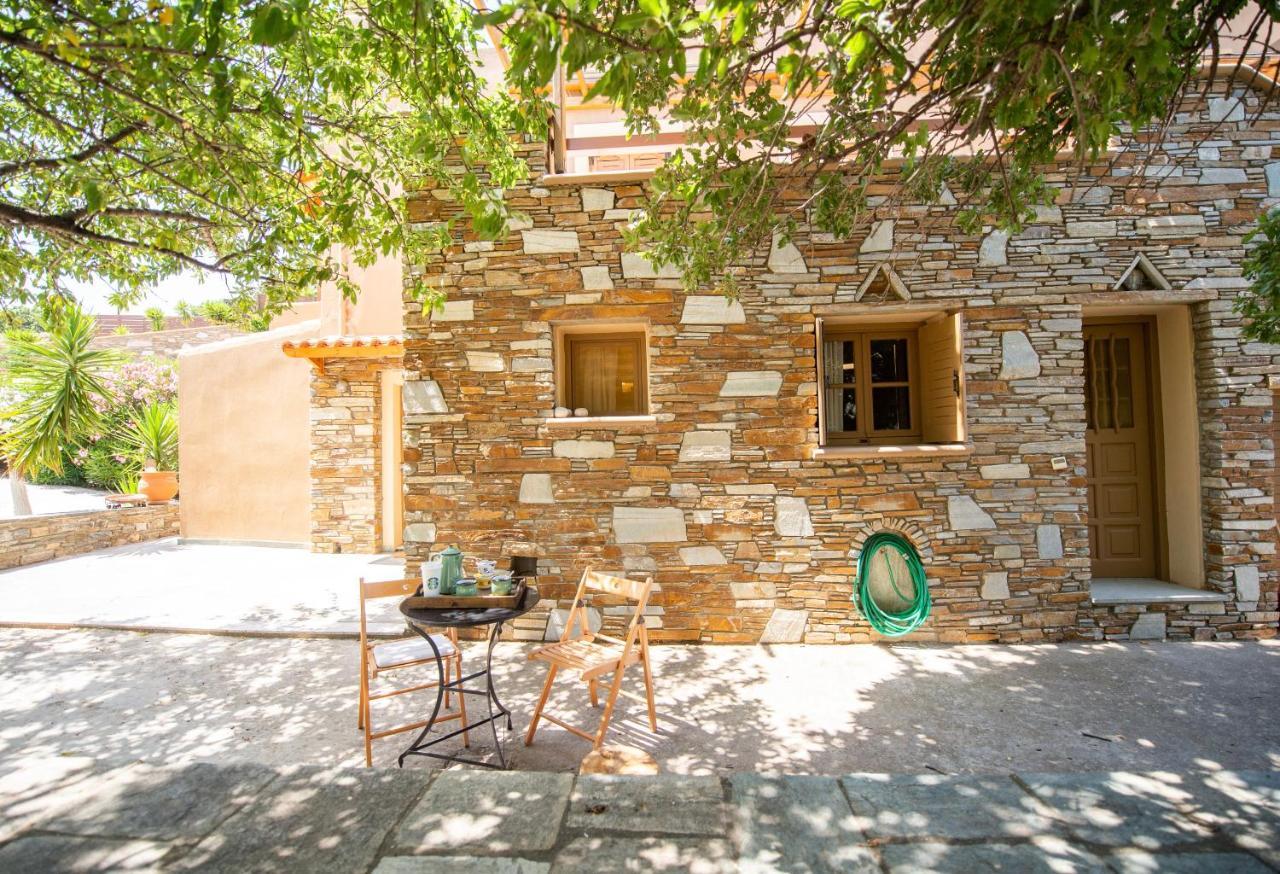 Villa Getaway Andros à Kourelio Extérieur photo